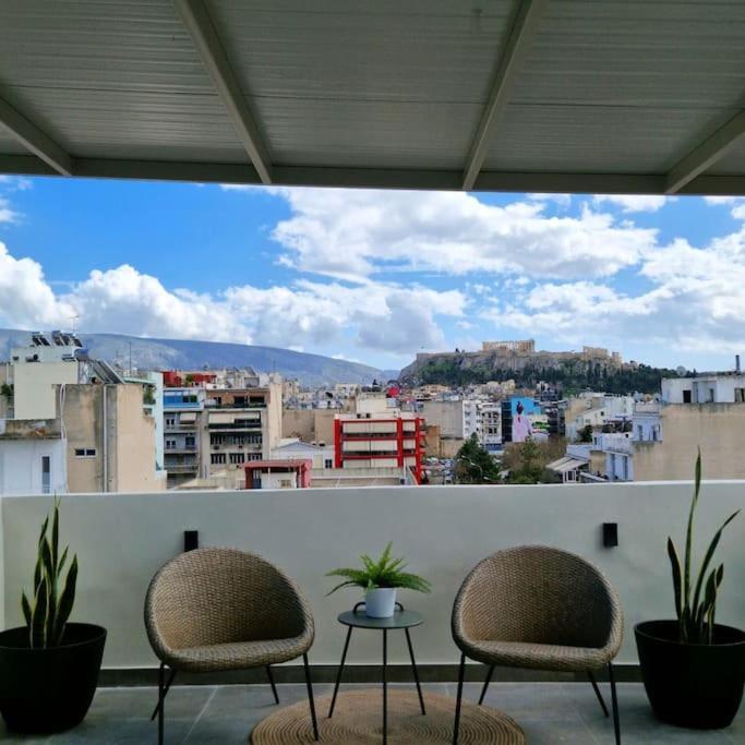 Exquisite Penthouse With Breathtaking Acropolis Panorama View Leilighet Athen Eksteriør bilde