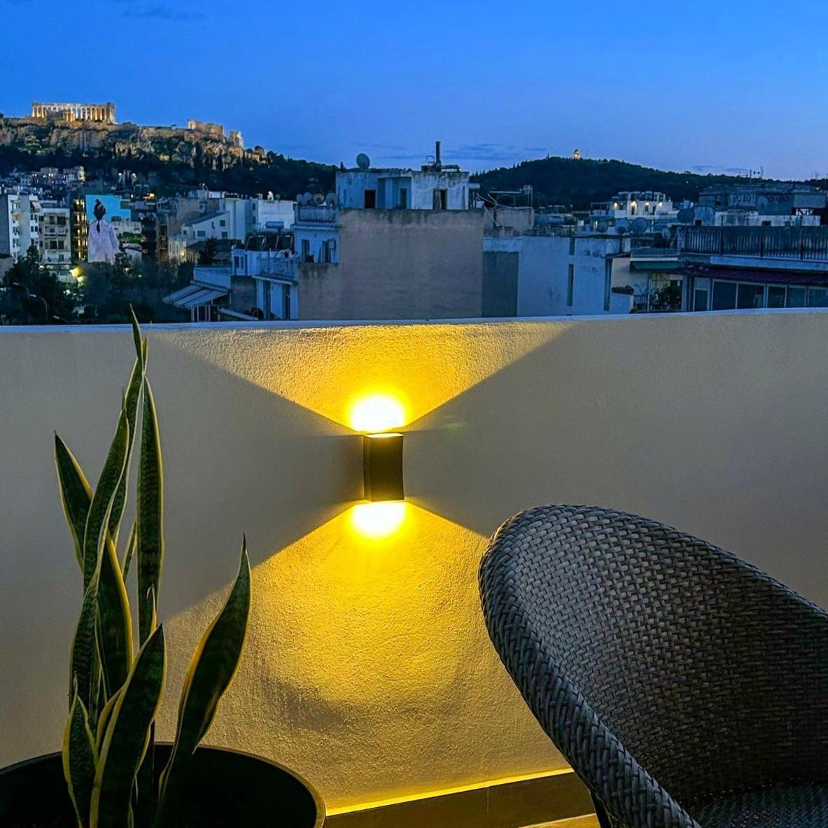 Exquisite Penthouse With Breathtaking Acropolis Panorama View Leilighet Athen Eksteriør bilde
