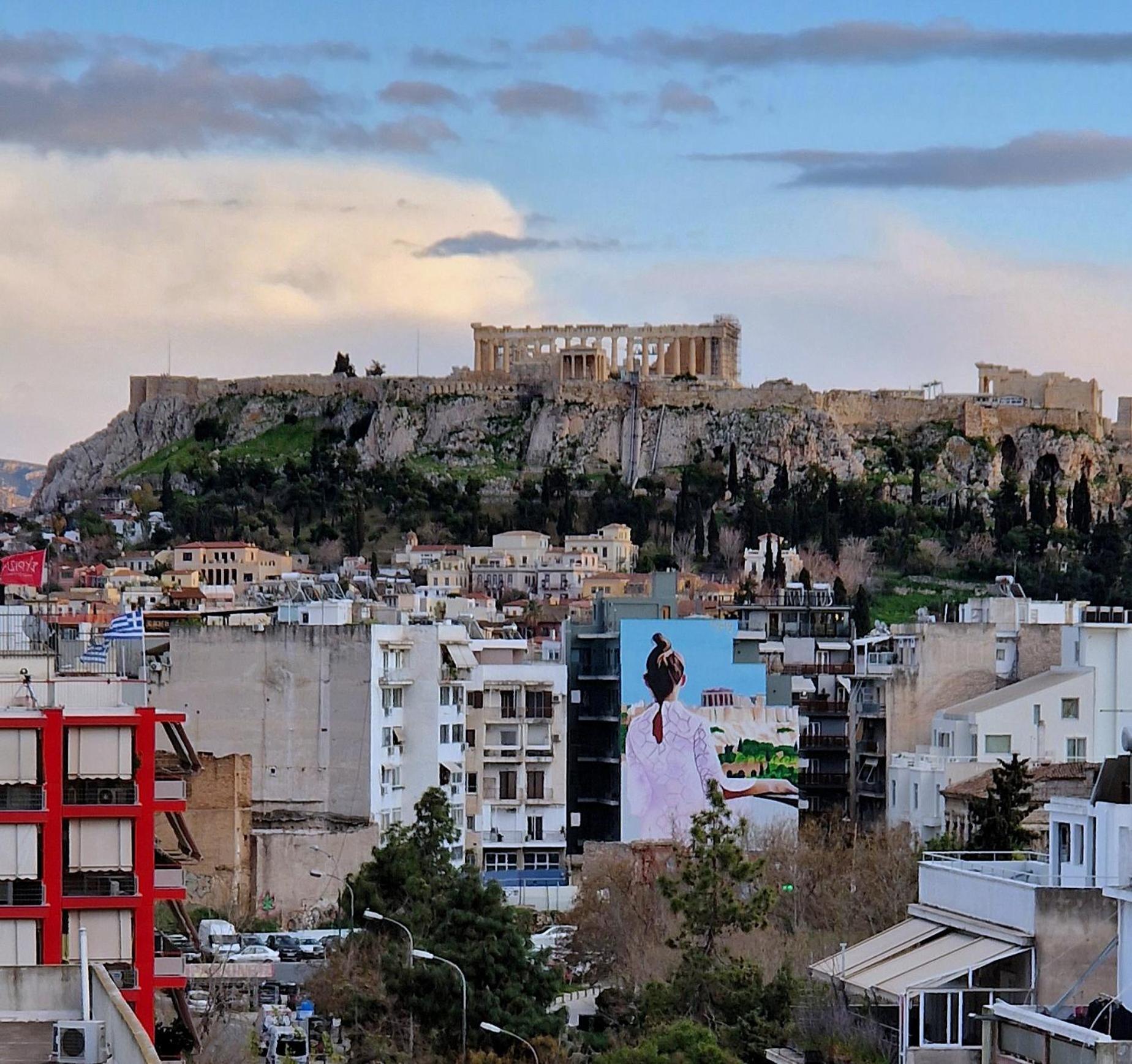 Exquisite Penthouse With Breathtaking Acropolis Panorama View Leilighet Athen Eksteriør bilde