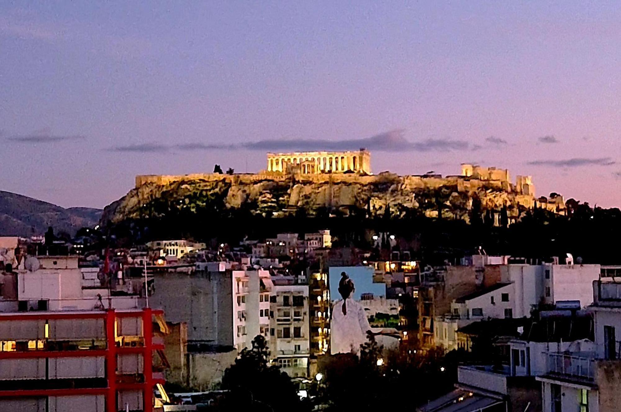 Exquisite Penthouse With Breathtaking Acropolis Panorama View Leilighet Athen Eksteriør bilde